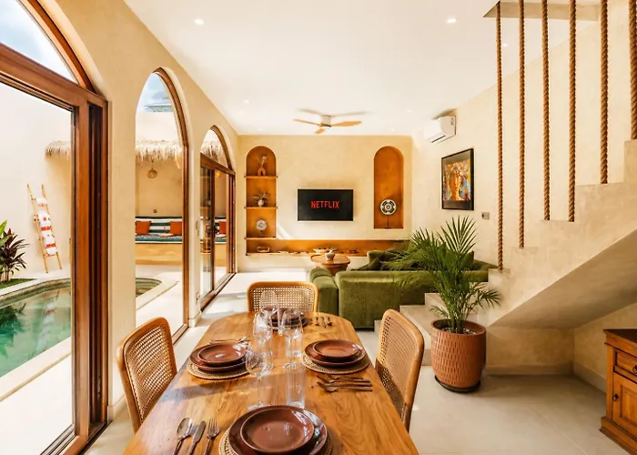 Villa Taman R A J A - P U T R I Stunning 2br North Canggu