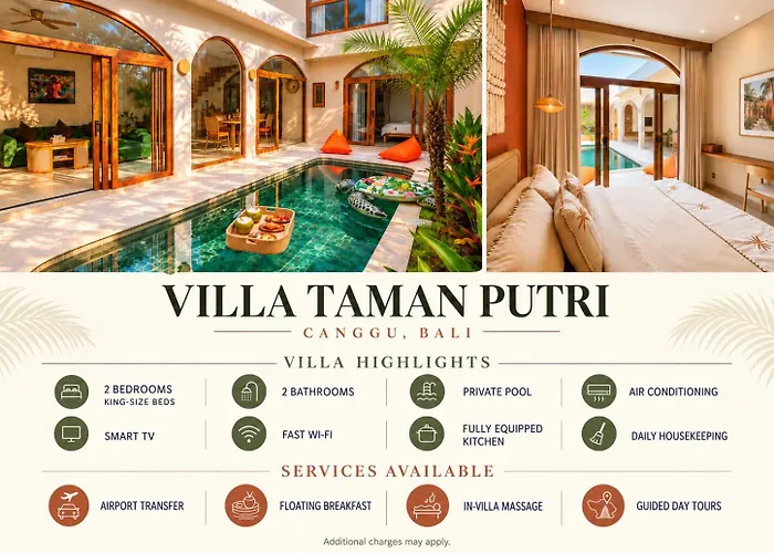Villa Taman R A J A - P U T R I Stunning 2br North *