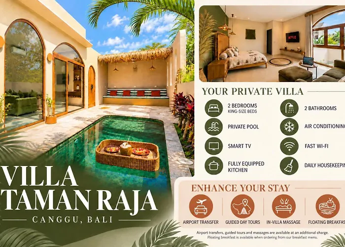 Taman R A J A - P U T R I Stunning 2br North Villa Canggu